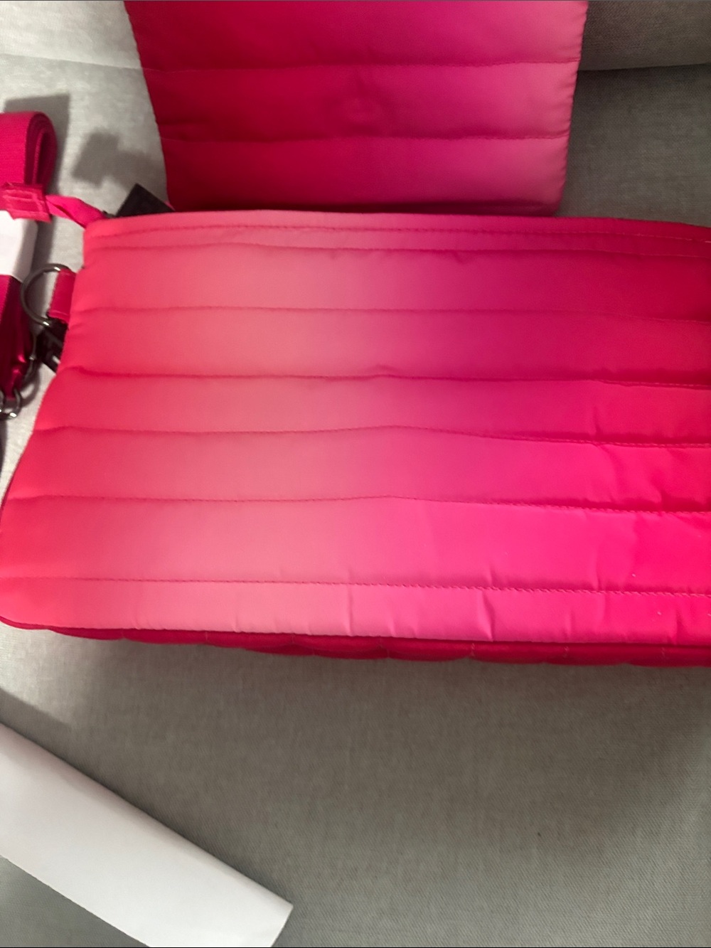 THINK ROYLN Pink Ombre Quilted Crossbody Bag Set - Picture 3 of 8
